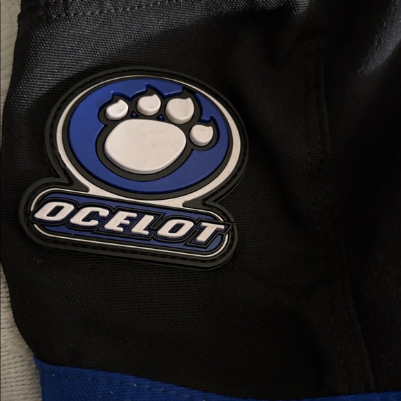 Gently Loved Ocelot Kids' Blue and Black Riding/Racing Pants - Picture 2 of 7